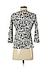 Karen Scott Black 3/4 Sleeve Top Size S (petite) - photo 2