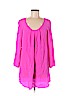 Amanda Uprichard 100% Silk Pink Casual Dress Size P (petite) - photo 1