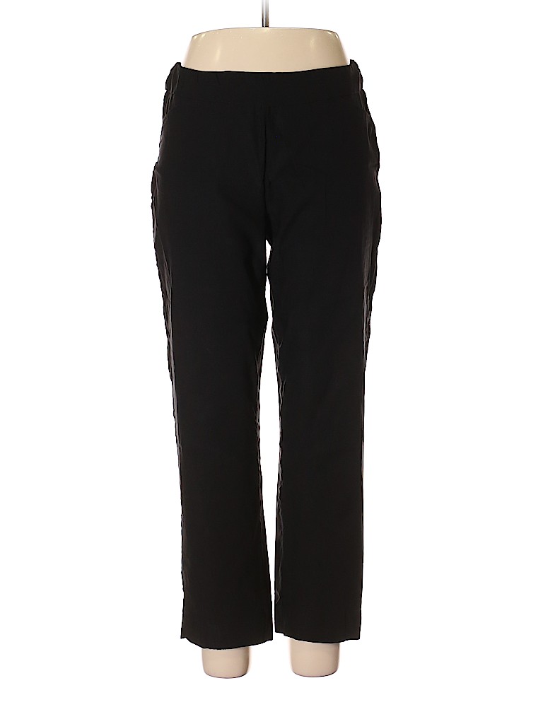 Rebecca Malone Solid Black Dress Pants Size M - 73% off | thredUP