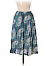 Unbranded 100% Polyester Teal Casual Skirt Size 8 (petite) - photo 2