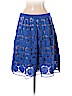 Eva Franco 100% Nylon Blue Casual Skirt Size 8 - photo 2