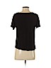 Ann Taylor LOFT Black Short Sleeve Top Size M (petite) - photo 2