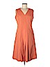Lafayette 148 New York Orange Casual Dress Size 8 - photo 1
