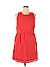 J.Crew Mercantile 100% Cotton Red Casual Dress Size 14 - photo 1