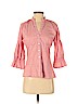 Zara Red 3/4 Sleeve Blouse Size S - photo 1
