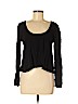 TOBI 100% Rayon Black Long Sleeve Blouse Size M - photo 1