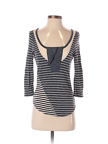 Pilcro and The Letterpress 3/4 Sleeve T-Shirt (view 1)