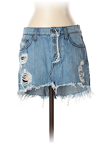 Carmar Denim Skirt (view 1)