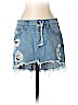 Carmar 100% Cotton Blue Denim Skirt Size 27 waist - photo 1