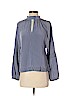 Madison by Madison Marcus Blue Long Sleeve Blouse Size S - photo 1