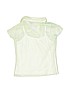 Carter's 100% Polyester Green Short Sleeve Top Size 5 - 6 - photo 2