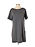 Ann Taylor LOFT 100% Cotton Gray Casual Dress Size S - photo 1