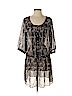 Club Monaco 100% Silk Black Casual Dress Size 4 - photo 1