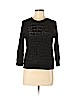 Zara 100% Polyester Black Pullover Sweater Size M - photo 1