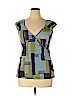 New York & Company 100% Nylon Blue Sleeveless Top Size XL - photo 1