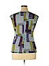 New York & Company 100% Nylon Blue Sleeveless Top Size XL - photo 2