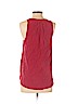 Joie 100% Silk Red Sleeveless Silk Top Size XS - photo 2