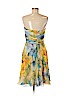 Badgley Mischka 100% Silk Blue Cocktail Dress Size 12 - photo 2