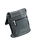 Assorted Brands 100% Leather Gray Leather Crossbody Bag One size - photo 3