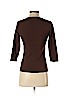 Jones New York Brown 3/4 Sleeve Top Size P (petite) - photo 2