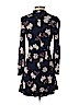 Love, Fire 100% Rayon Blue Casual Dress Size S - photo 2