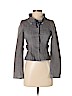 Banana Republic Gray Denim Jacket Size 4 (petite) - photo 1