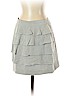 Badgley Mischka Gray Casual Skirt Size 4 - photo 1