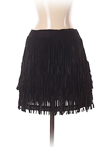 Alice + Olivia Leather Skirt (view 1)