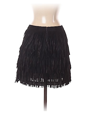Alice + Olivia Leather Skirt (view 2)