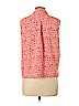 Ellen Tracy 100% Polyester Red Sleeveless Blouse Size L - photo 2