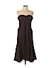 Carolina Herrera Brown Cocktail Dress Size 12 - photo 1
