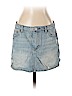American Eagle Outfitters 100% Cotton Blue Denim Skirt Size 4 - photo 1