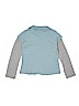 Faded Glory Blue Long Sleeve Polo Size 10 - 12 - photo 2