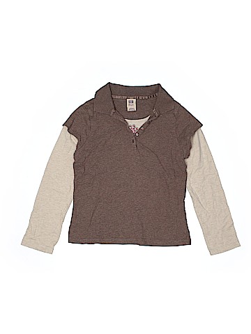 Faded Glory Long Sleeve Polo (view 1)