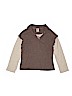 Faded Glory 100% Cotton Brown Long Sleeve Polo Size 10 - 12 - photo 1