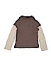 Faded Glory 100% Cotton Brown Long Sleeve Polo Size 10 - 12 - photo 2