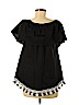 Assorted Brands Black Short Sleeve Top Size M - photo 2