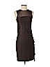 AKRIS for Bergdorf Goodman Brown Cocktail Dress Size 4 - photo 1