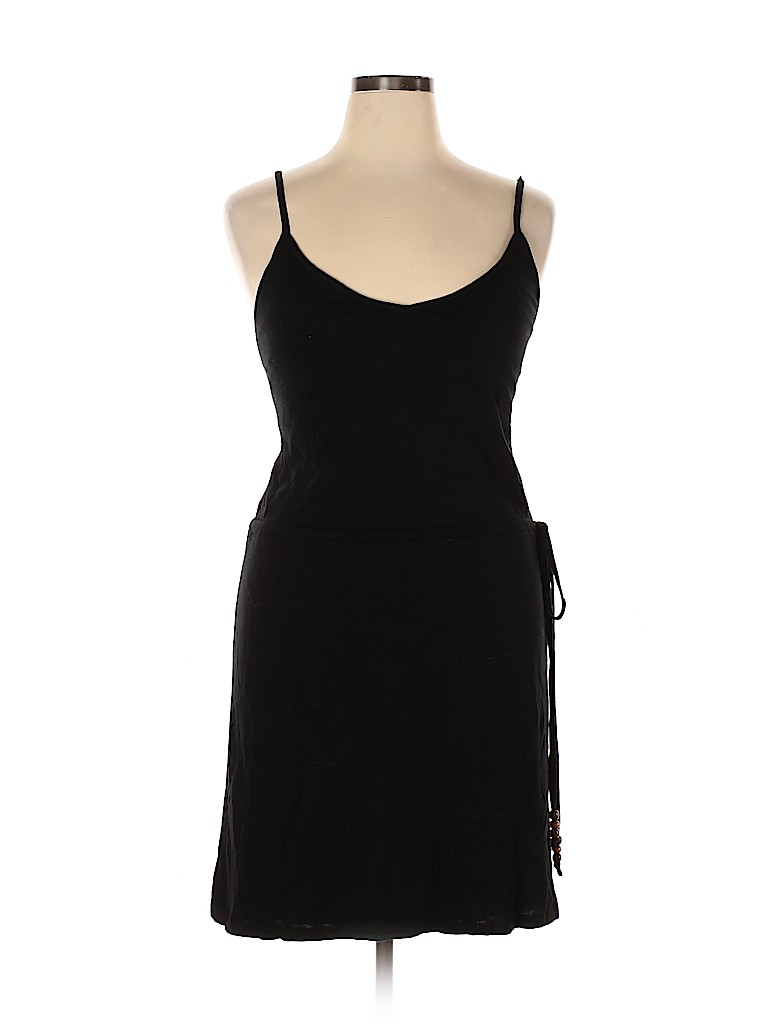 Banana Republic Factory Store 100% Rayon Black Casual Dress Size XL - photo 1