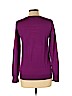 DKNY 100% Wool Purple Long Sleeve Top Size L - photo 2