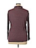 Bobeau Burgundy Long Sleeve Top Size L - photo 2