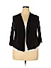 Glamour Black Cardigan Size 2X - photo 1
