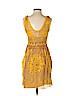 Yoana Baraschi 100% Polyester Gold Cocktail Dress Size 2 - photo 2