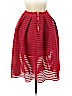 Maje 100% Polyester Red Casual Skirt Size M - photo 2