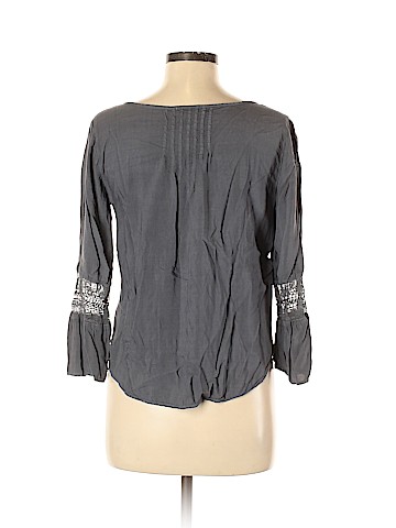 American Eagle Outfitters 3/4 Sleeve Blouse (view 2)