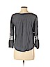 American Eagle Outfitters 100% Viscose Gray 3/4 Sleeve Blouse Size M - photo 2