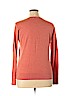 Ann Taylor LOFT Outlet 100% Cotton Orange Pullover Sweater Size XL - photo 2