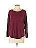 American Eagle Outfitters Burgundy Long Sleeve Top Size M - photo 1