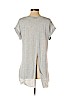 Topshop Gray Short Sleeve Top Size 4 - photo 2