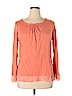 J.jill Pink Long Sleeve T-Shirt Size XL - photo 1